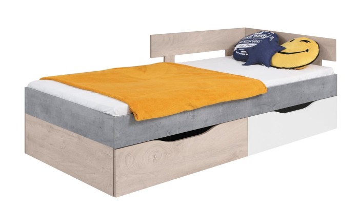 Kinderbett Jugendbett für 1 Kind SIMON S15 90x200