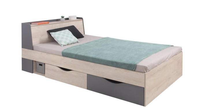 Kinderbett Jugendbett für 1 Kind DARLA D15 120x200