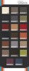 Stoffmuster-Übersicht für Webstoff Sawana in verschiedenen Farben.