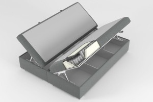 L-RA011 Boxspringbett mit Bettkasten Deine Möbel