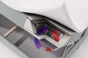 DUBAI I Boxspringbett mit Bettkasten Deine Möbel