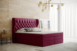 DUBAI II Boxspringbett mit Bettkasten Höhe 140 cm Deine Möbel