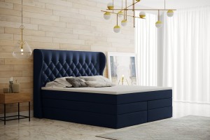 DUBAI II Boxspringbett mit Bettkasten Höhe 140 cm Deine Möbel