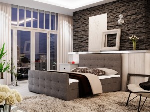 MARTIN II Boxspringbett mit Bettkasten Deine Möbel