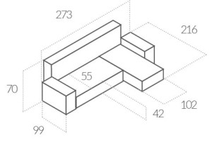 LEONI Ecksofa mit Schlaffunktion Deine Möbel