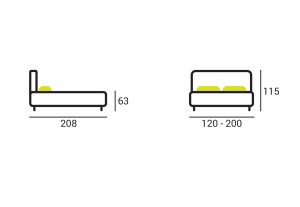 G-FA015 Boxspringbett mit Bettkasten Deine Möbel