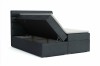 Funktionelles Boxspringbett mit aufklappbarem Bettkasten für Stauraum