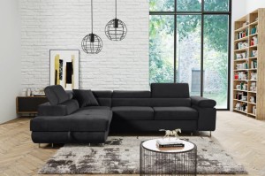 MOON Ecksofa mit Schlaffunktion Deine Möbel