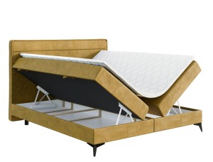 HUSTON Boxspringbett mit Bettkasten Deine Möbel