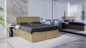 L-GL010 Boxspringbett mit Bettkasten Deine Möbel