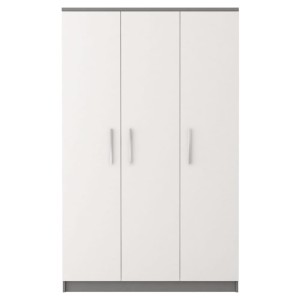 OLMO 19 Kleiderschrank 120 cm Breit Weiß Deine Möbel