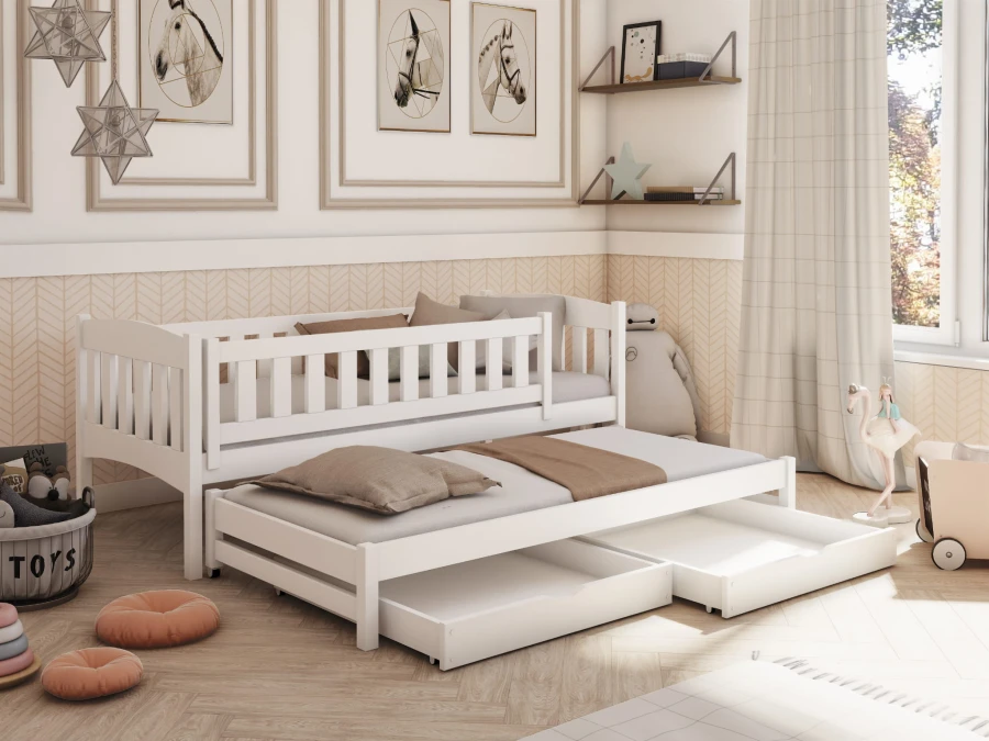 Kinderbett Ausziehbett für 2 Kinder AMELIA weiß.jpg