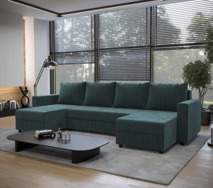 PRIMO Ecksofa mit Schlaffunktion U-Form Deine Möbel