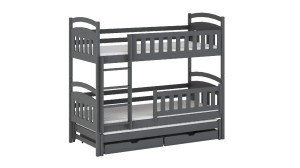 IDA Etagenbett Ausziehbett für 3 Kinder mit Schubladen Deine Möbel