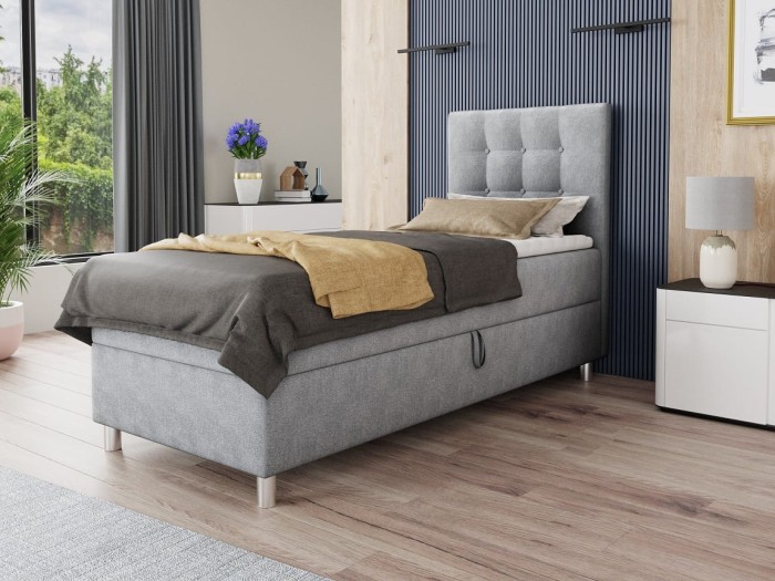 Boxspringbett Hotelbett Einzelbett MINI 1 Velour Paros 05.jpg