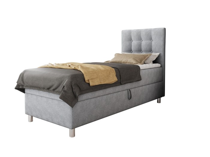 Boxspringbett Hotelbett Einzelbett MINI 1 Velour Paros 05'.jpg