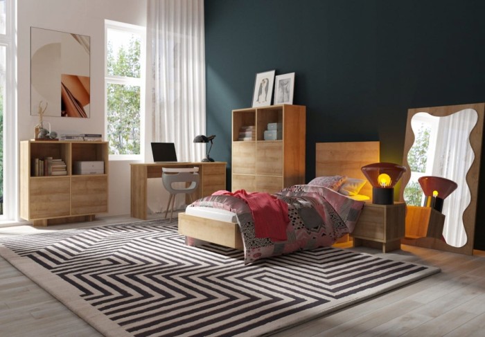 Kindermöbel-Set Jugendzimmer-Set Kindermöbel NIKA Eiche Riviera.jpg