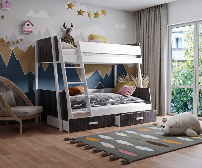 Etagenbett Kinderbett Hochbett für 2 Kinder MATTHIAS.jpg