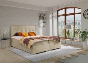 VIDA Boxspringbett mit Bettkasten Deine Möbel