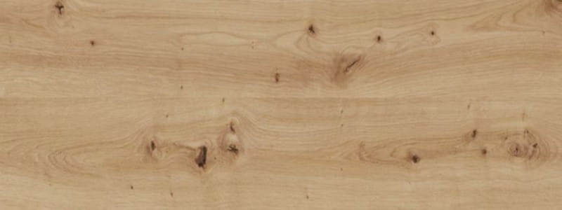 Detailaufnahme einer hellen Holzstruktur in Eiche-Optik für Innendesign.