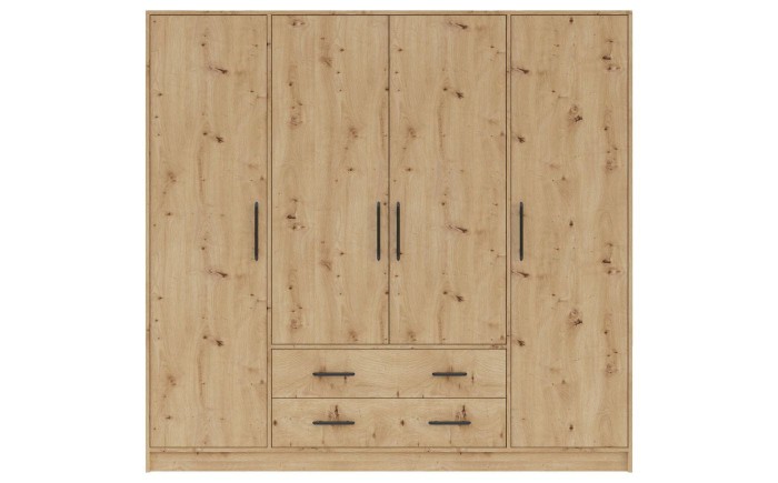 Kleiderschrank 4-türig Garderobe Garderobensystem SAM SR1 Artisan