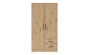 SAM SR3 Kleiderschrank 2-türig Garderobe Garderobensystem Artisan Deine Möbel