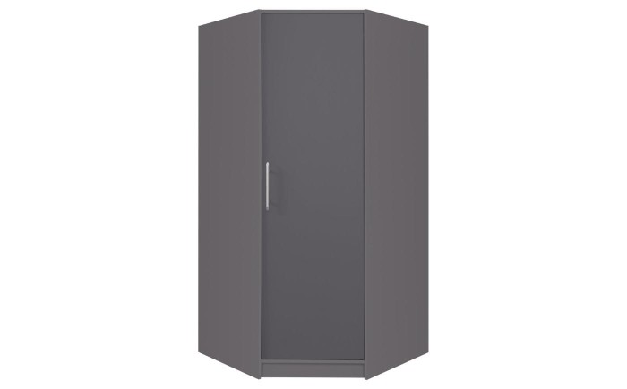 Kleiderschrank Eckschrank 1-türig Garderobe Garderobensystem SAM SR4 Anthrazit