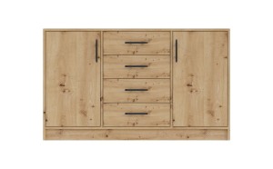 SAM SRK1 Kommode mit Schubladen 140 cm Garderobe Garderobensystem Artisan Deine Möbel
