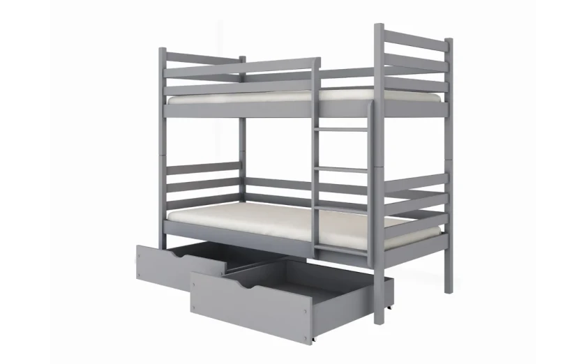 NEMO Etagenbett für 2 Kinder mit Schubladen Deine Möbel