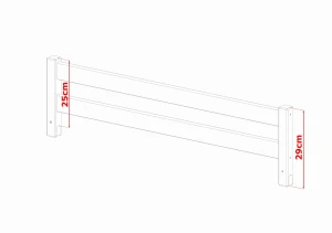 NEMO 90x200 Weiß Etagenbett für 2 Kinder mit Schubladen Deine Möbel
