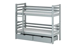 PIA 90x200 Aschgrau Etagenbett Deine Möbel