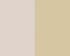 Zweifarbiges Farbschema in neutralem Beige und Sandton.
