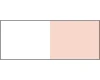 Farbkombination für Kindermöbel in Weiß und hellem Rosa.