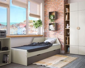 MOLO 09 90x200 Kinderbett Einzelebett Deine Möbel