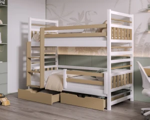 MARCEL Etagenbett für 2 Kinder mit Schubladen Deine Möbel