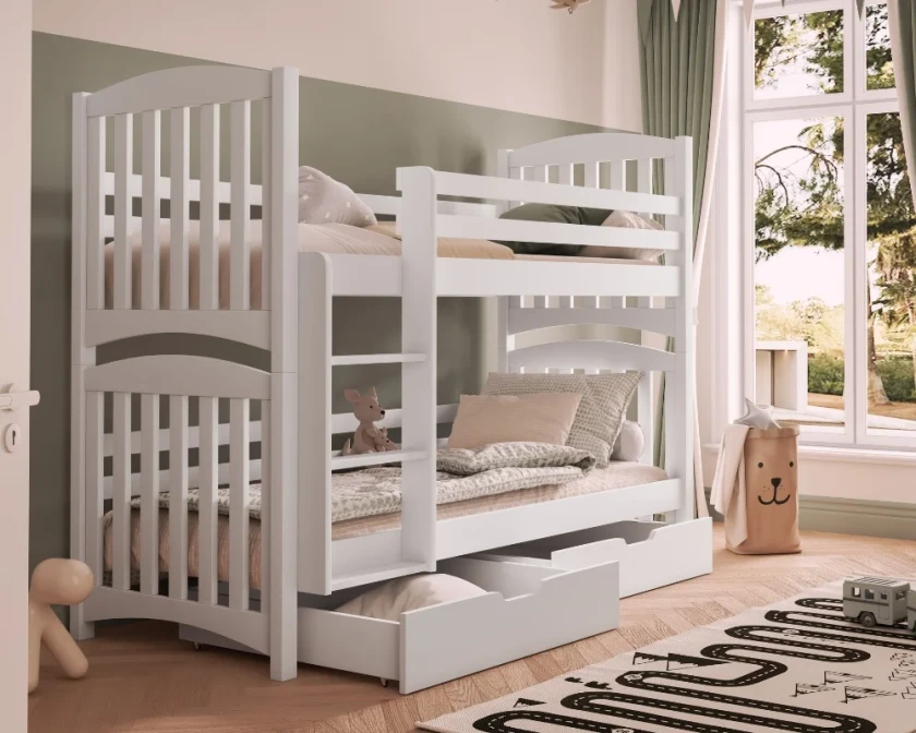 SELINA Etagenbett für 2 Kinder mit Schubladen Deine Möbel