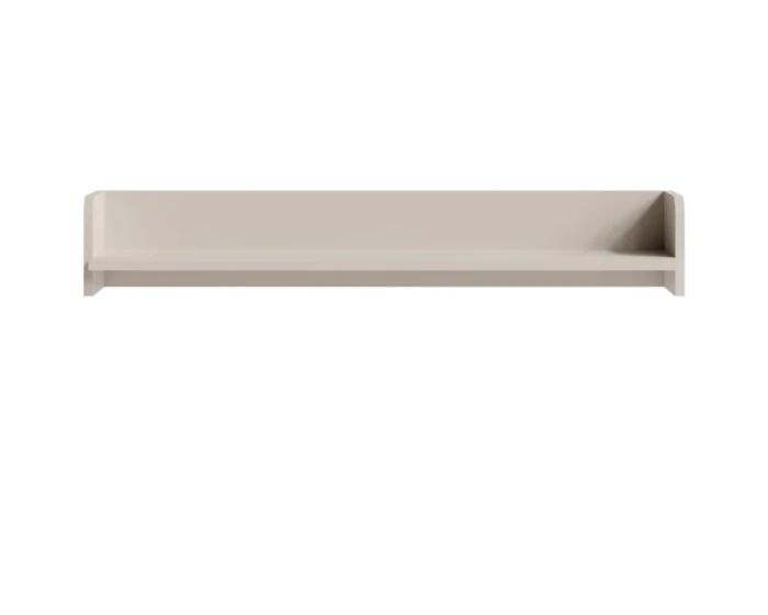 Modern wall shelf in beige from the Georgia series