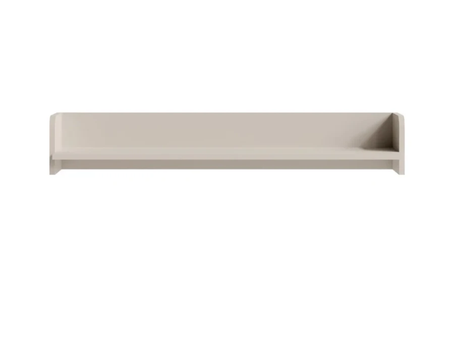 Schlichtes, beige Wandregal aus der Georgia Kollektion für moderne Wandgestaltung.