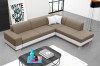 Wohnlandschaft DAVID Stoff Inari 23 + Kunstleder Soft 017