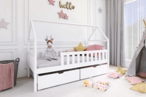 DOLLY 90x200 Natur Kiefer Kinderbett Deine Möbel