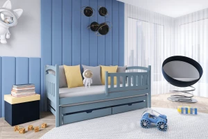 GABRIEL 90x200 Aschgrau Ausziehbett Kinderbett Deine Möbel