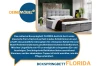 Boxspringbett Florida in Grau mit Bettkasten und Bonell-Federkernmatratze für das Schlafzimmer.