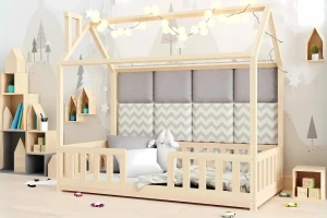 ROSI 140x200 Kiefer Bodenbett Hausbett Einzelbett Deine Möbel