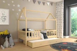 ROSI 120x200 Kiefer Hausbett Ausziehbett Deine Möbel