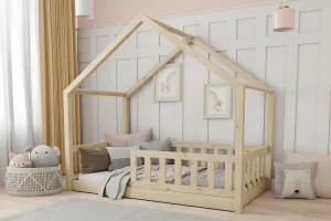 SKY 140x200 Kiefer Bodenbett Hausbett Einzelbett Deine Möbel