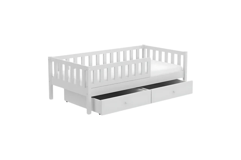 SOPHIA 120x200 Weiß Kinderbett mit zwei Schubladen Deine Möbel