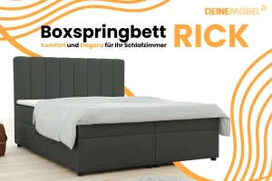 RICK Boxspringbett mit Bettkasten Deine Möbel