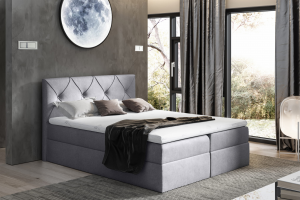 CARLO 200x200 Boxspringbett mit Bettkasten Deine Möbel