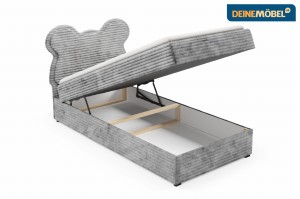TEDDY Boxspringbett Polsterbett Komplettbett für Kinder Jugendliche Deine Möbel 24