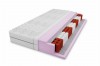 3D-doorsnede van een hoogwaardige pocketveringmatras met schuimvulling.